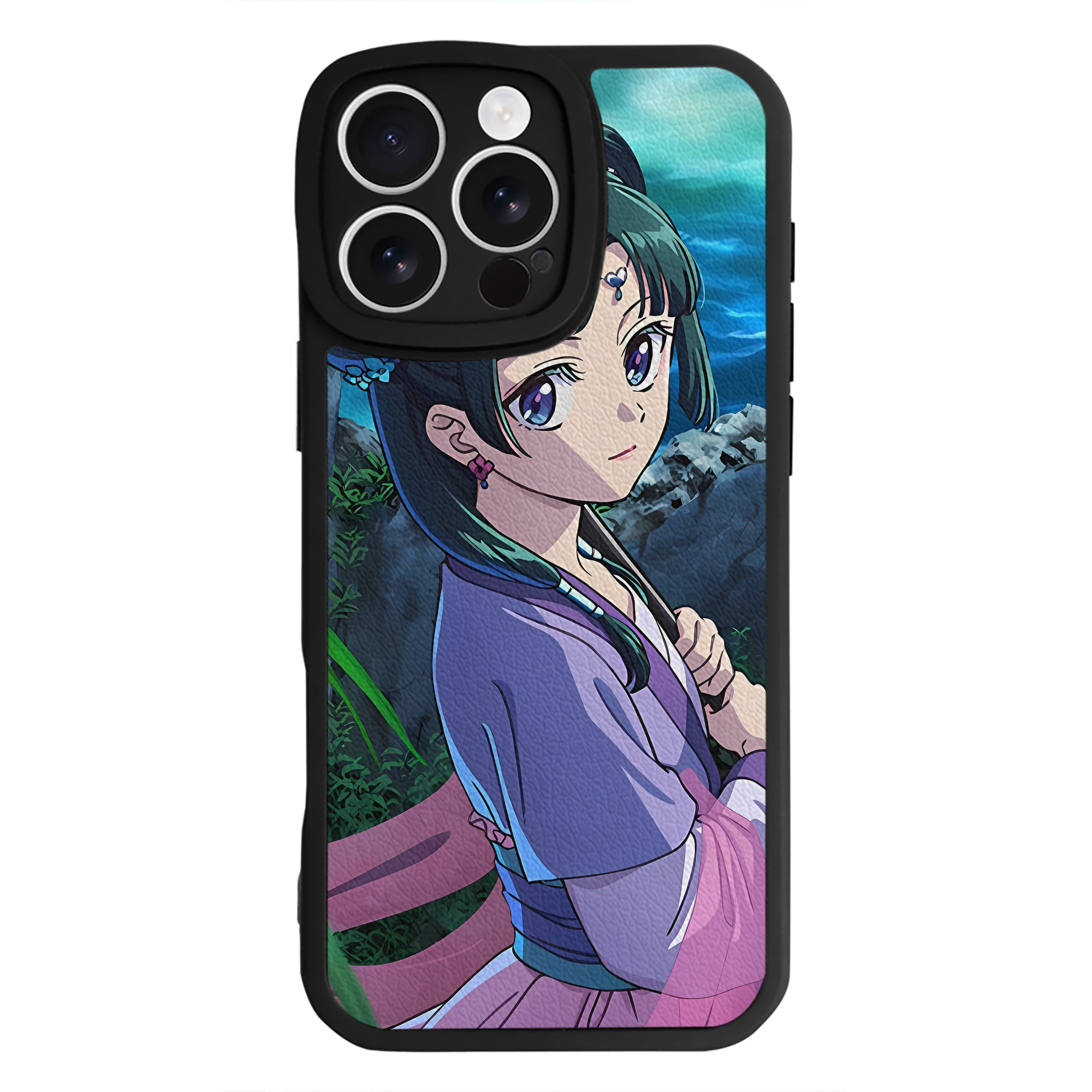薬屋のひとりごと The Apothecary Diaries 【iPhone 16シリーズ対応】シリコンスマホケース（レザー調） 材質：シリコン